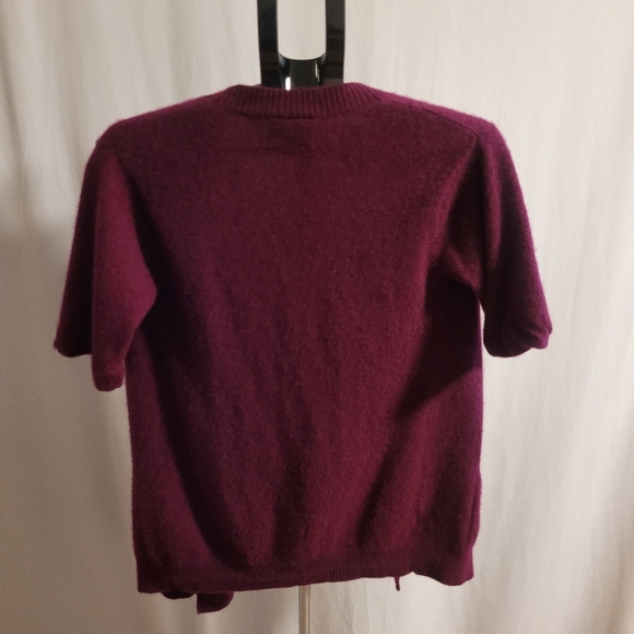 Purple Cashmere Cardi From LOFT - Picture 3 of 9